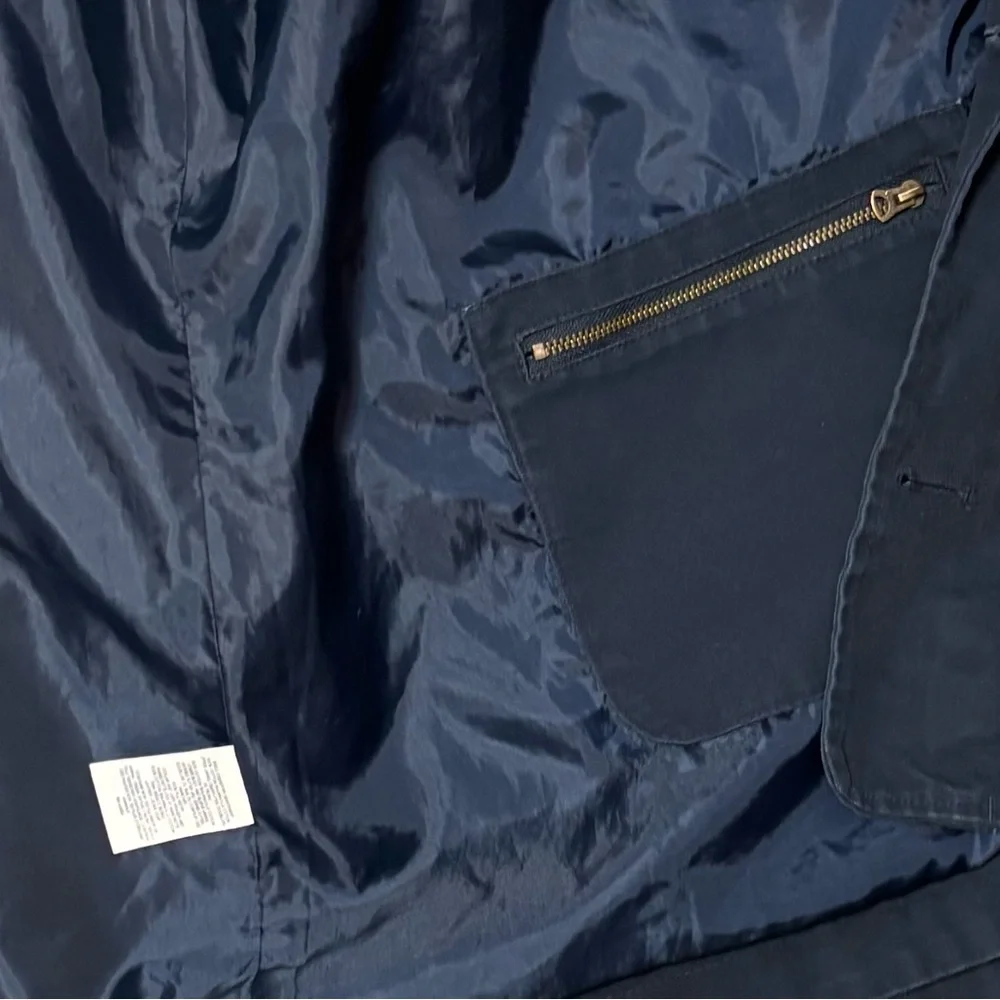 Lands' End Men's Navy Jacket XXL